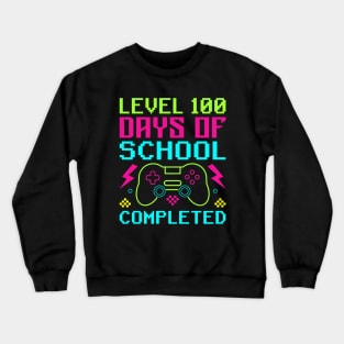 100 Days of School Completed Crewneck Sweatshirt